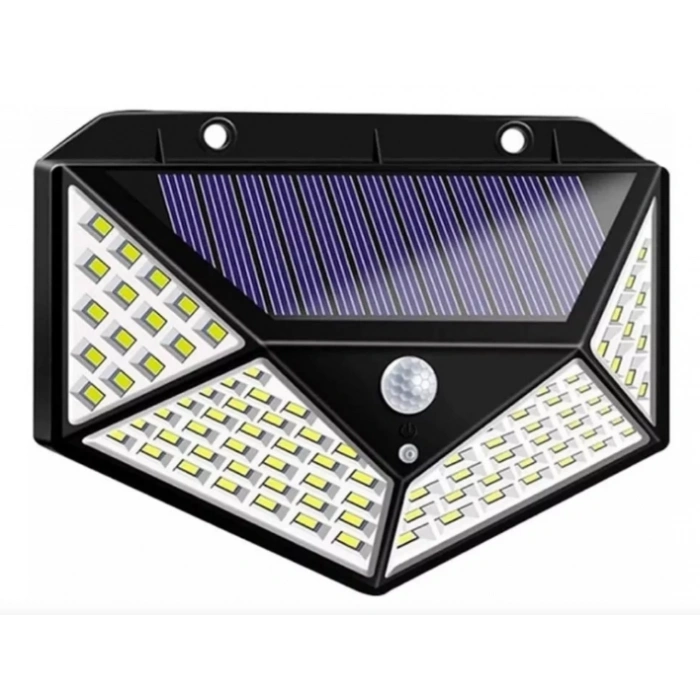 HEYF Solar Hareket Sensörlü Duvar Lambası 100 Led Mz-303