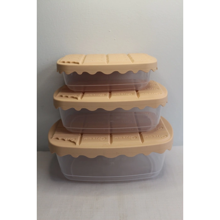 heyf Sunplast Choco Saklama Kabı 3lü Sc-4275