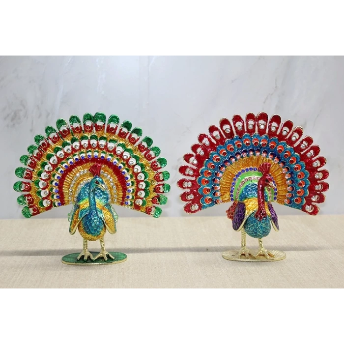 HEYF Swaroski Tavuskuşu Alk3836