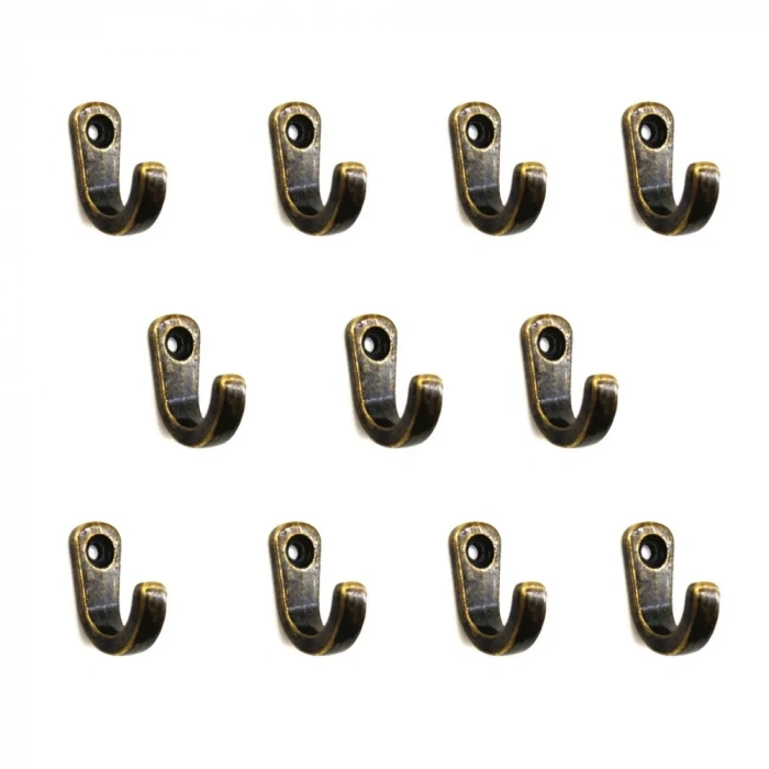 HEYF Tekli Bijuteri, Dekor Askısı - Antik, 100 Adet, 10x18x22 Mm