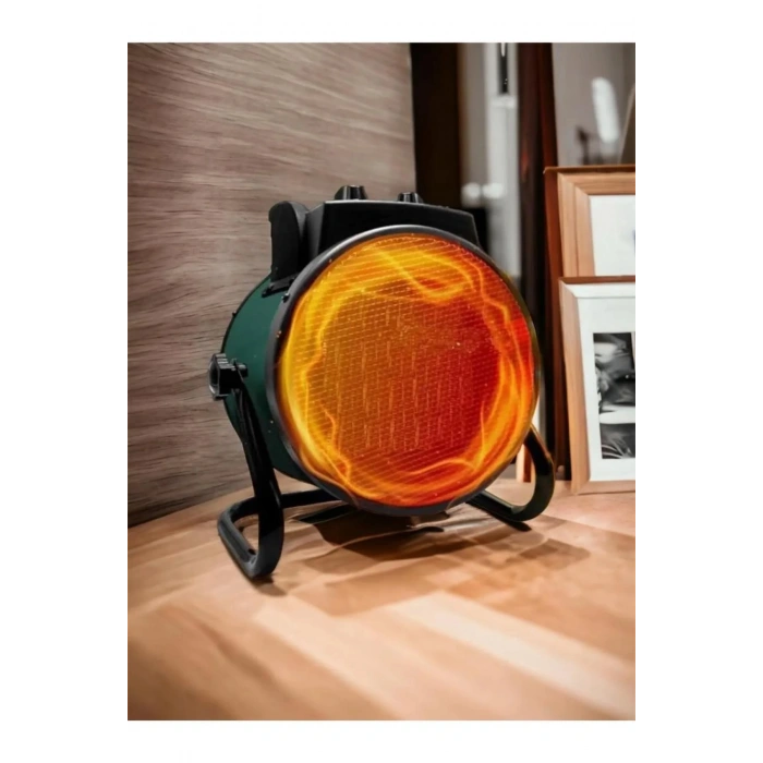 HEYF Ultra Güçlü 3000 Watt Taşınabilir Elektrikli Portatif Isıtıcı Soba Sıcak Hava Üfleyen Fan Radyatör