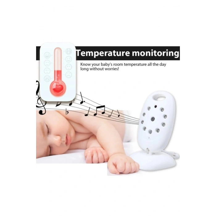 HEYF Vb-601 Kameralı Bebek Monitörü Net Görüntü Gece Görüşlü