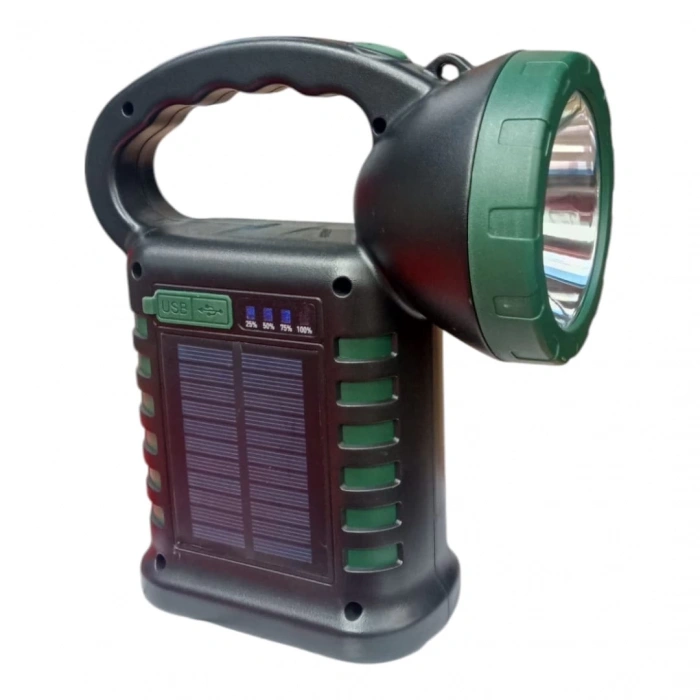 HEYF Wıson Ws-4343 Çok Fonksiyonlu Solar Şarjlı Powerbanklı Kamp Lambası