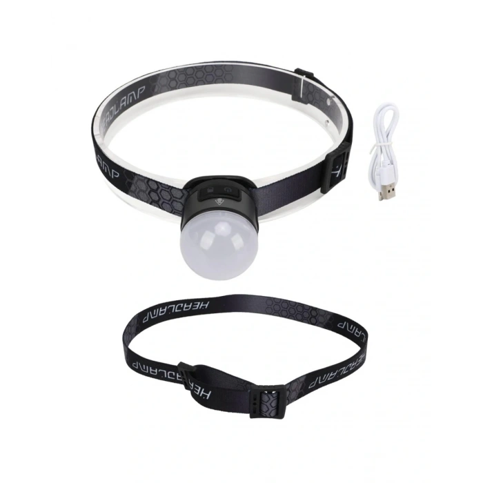 Kafa Lambası Kafa Feneri Şarjlı Profesyonel Cob Fener 7 Modlu