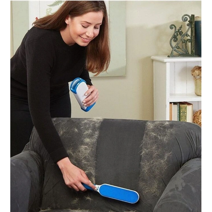 Kendini Temizleyen Toz-tüy Toplama Fırça Seti