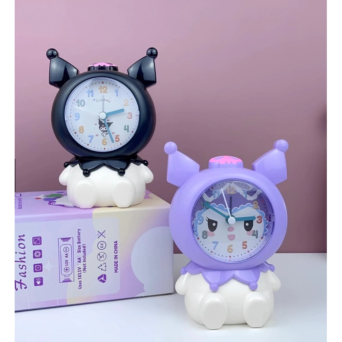 HEYF Kuromi Masa Üstü Çalar Saat Alk3063