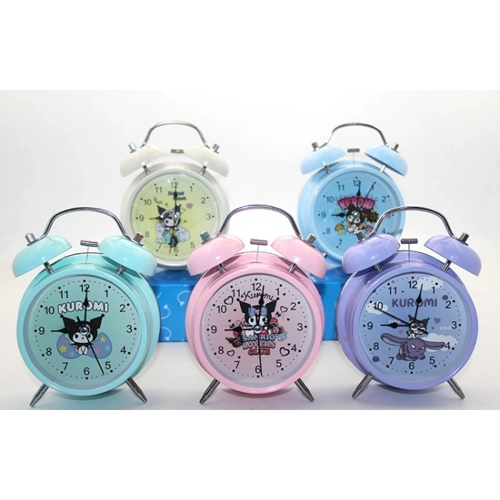 HEYF Kuromi,hello Kitty,mickey Mouse Masa Üstü Çalar Saat Alk3068