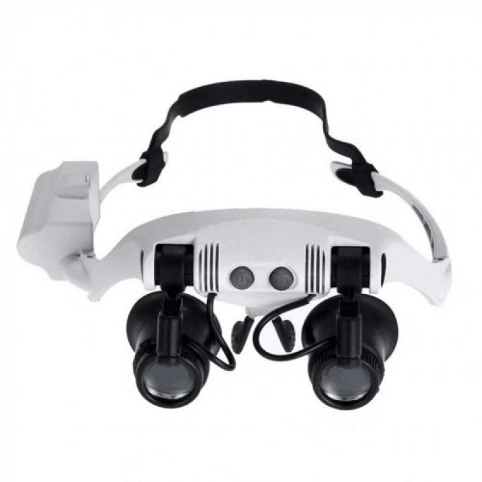 HEYF Kuyumcu,saat Onarım Için 10x15x20x25x Mercekli Gözlük Büyüteç9892g3a