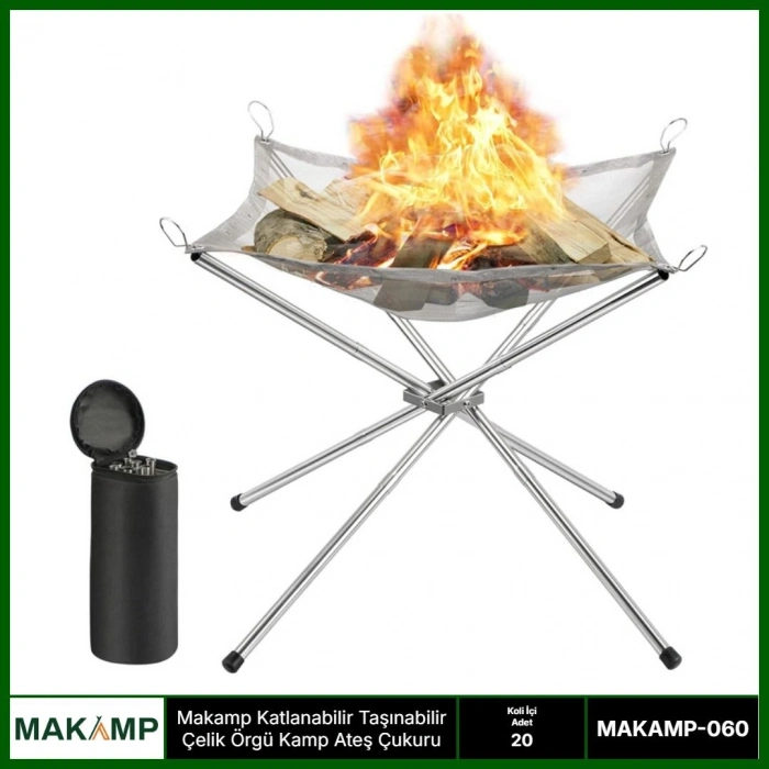 Makamp Katlanabilir Ateş Çukuru 060