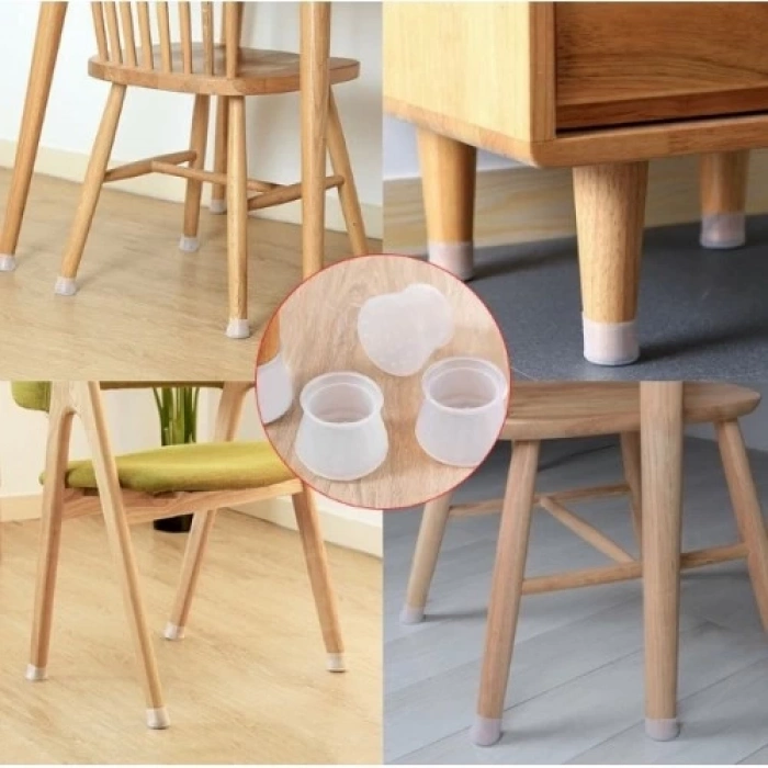 HEYF Masa Ve Sandalye Ayak Koruyucu Silikon 12 Adet