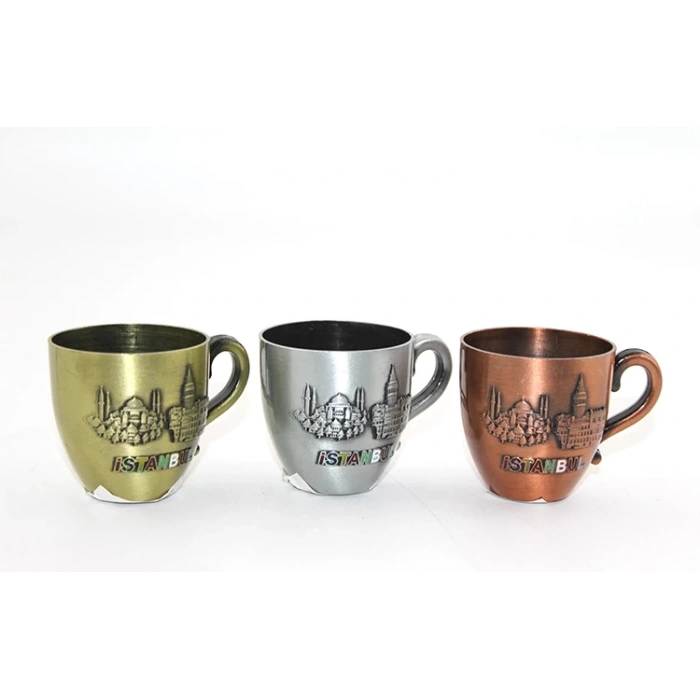 HEYF Metal İstanbul Yöresel Bardak Alk3344