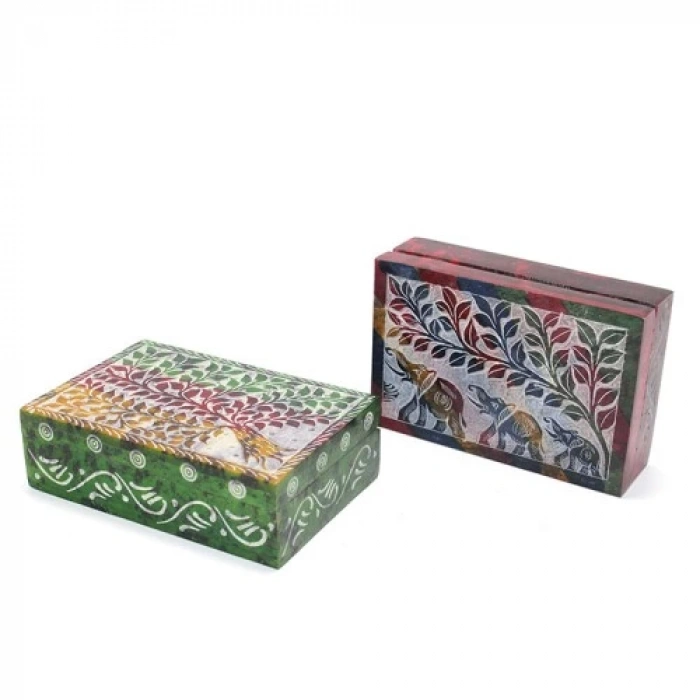 Obsidian Taşı Kutu Model 1