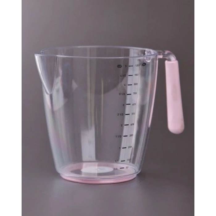 Ölçü Ve Hamur Kabı 1000 Ml - Silikon Sap