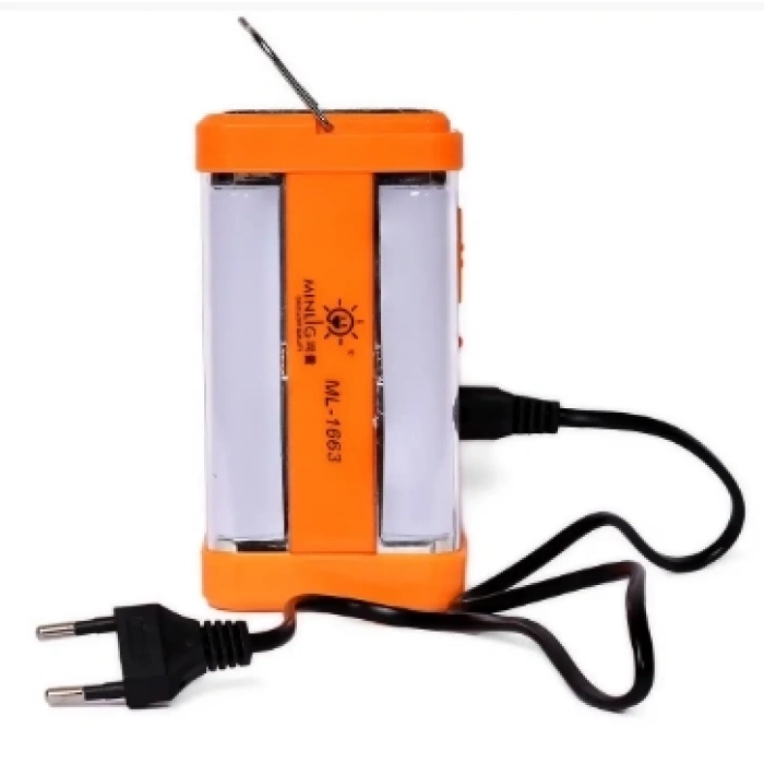 HEYF P-1663 Güneş Enerjili Şarjlı Güçlü Işıldak