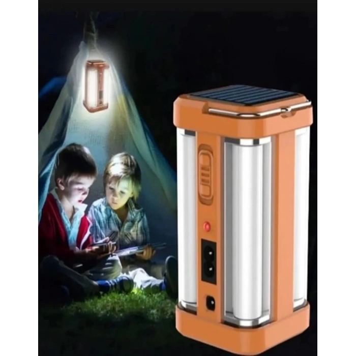 HEYF P-1663 Güneş Enerjili Şarjlı Güçlü Işıldak