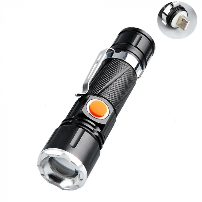 HEYF P50 Led Şarjlı Mıknatıslı Usb El Feneri  Wt-622