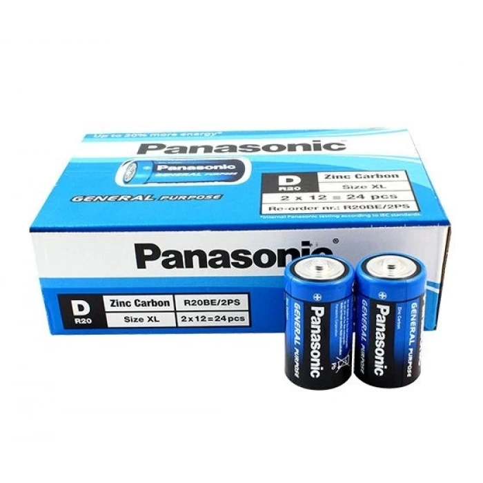 HEYF Panosonic Büyük Boy D Pil 24 Lü Paket