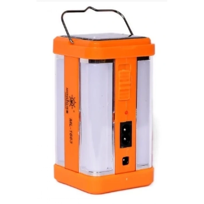 Polizei P-1663 Güneş Enerjili Şarjlı Güçlü Işıldak