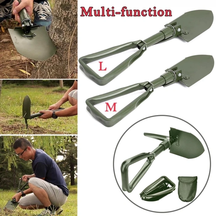 HEYF Profesyonel Portatif Katlanabilir Kürek ( Orta Boy 59 Cm )