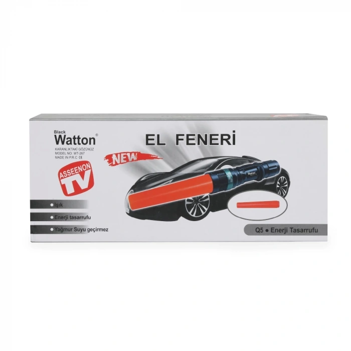 HEYF Q5 Led Güçlü Pilli El Feneri  Wt-267