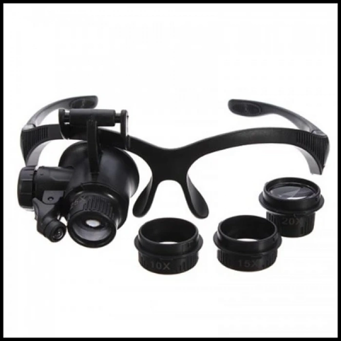 HEYF Saat Tamırı,okuma, Kuyumcu Için Çok Fonksiyonlu Onarım Gözlük Büyüteç