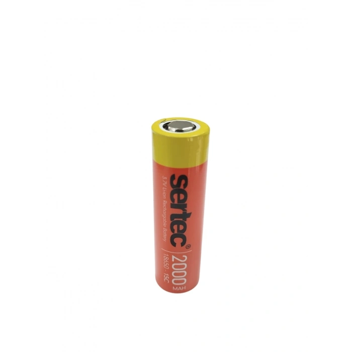 Sertec 18650 3.7v 2000 Mah 15c Li-ıon Şarjlı Pil