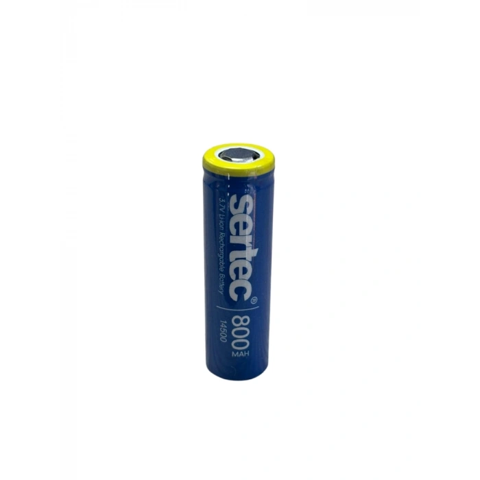 Sertec 3.7v Li-ion 14500 Aa - 800 Mah 3c Şarjlı Pil