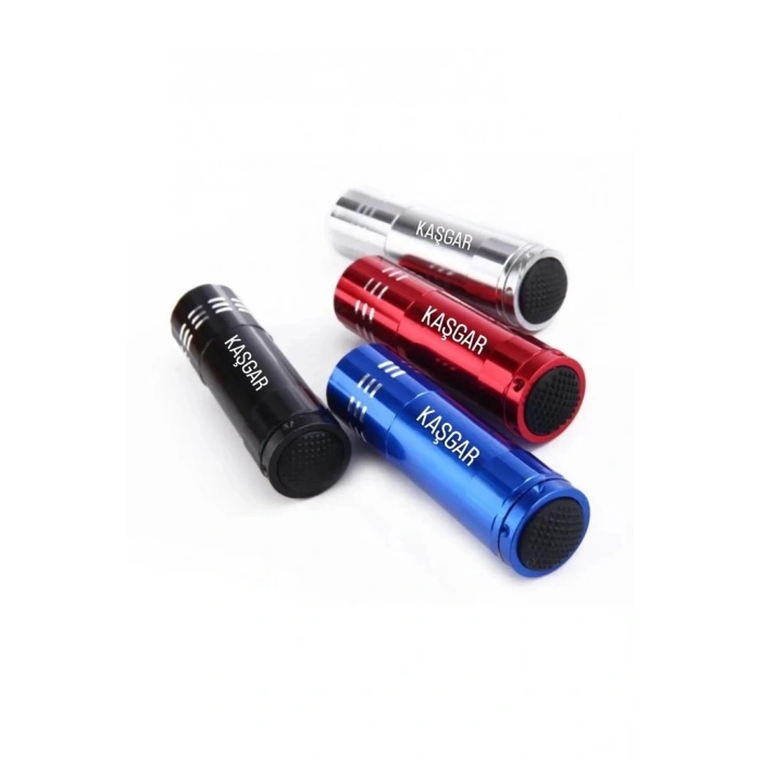 HEYF Süper Parlak 9 Ledli Metal Mini El Feneri