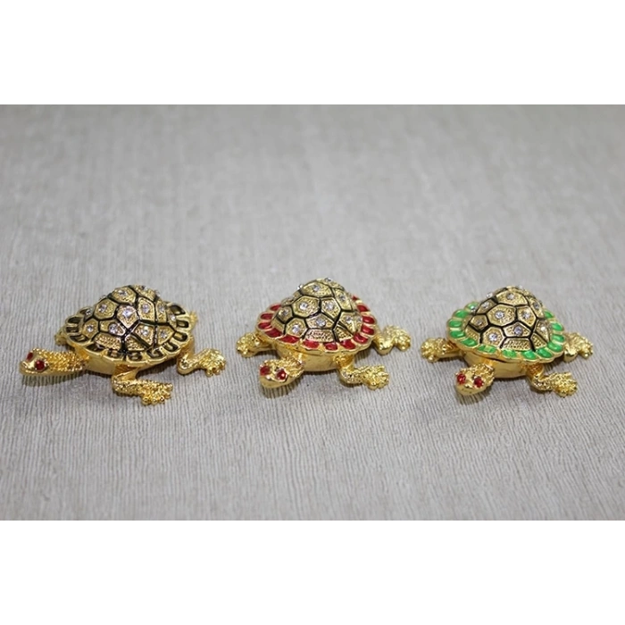 Swaroski Minik Kaplumbağa Figürü Alk3867