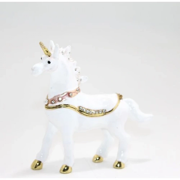 Swarovski Taşlı Tekli Unicorn Figürü