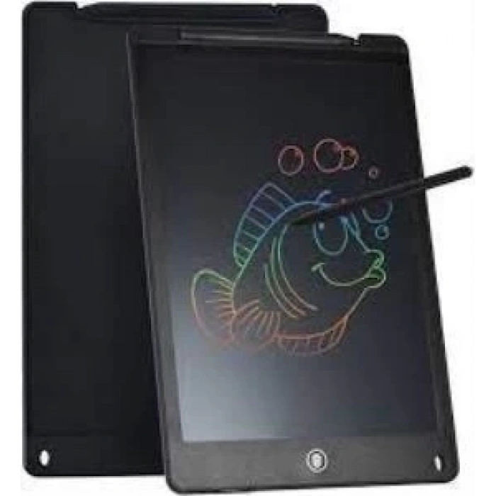 T12 Siyah Writing Tablet Lcd 12 Inç Dijital Kalemli Çizim Yazı Tahtası