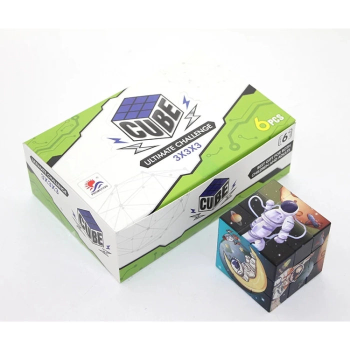 HEYF Uzay Temalı Küp Yapboz 8935