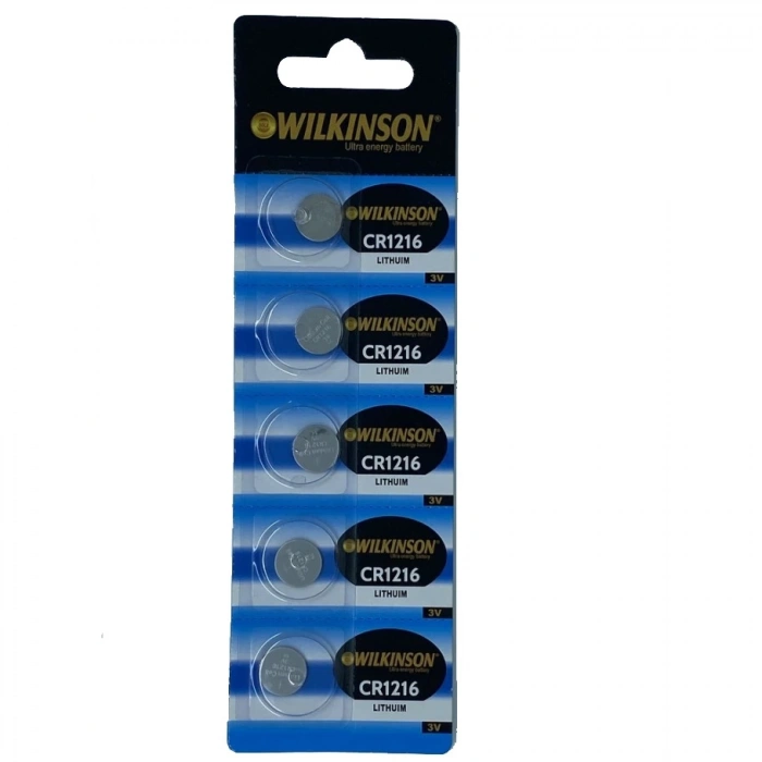HEYF Wılkınson 1216 3v Lityum Düğme Pil 5li Paket