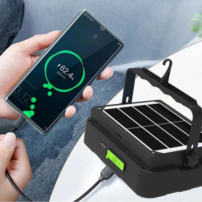 HEYF Wison 150w Güneş Enerjili Solar Kamp Feneriprojektör (ws-5570)