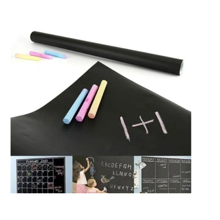Yapışkanlı Kara Tahta-yazı Tahtası: Sticker Blackboard