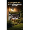 100 Led Dış Mekan Solar Aydınlatma Fotoselli Solar Lamba Hareket Sensörlü