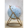 Dekoratif Metal Standlı Dünya Küre - Model 2