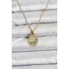 HEYF 316L Çelik Zincir Papatya Figürlü Kadın Kolye