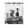 HEYF 5’li Akım Korumalı Priz 2500w | 2 Usb + 2 Type-c Hızlı Şarj | Led Gece Lambalı | Dokunmatik Beyaz