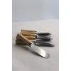 heyf 6 Adet Bambu Saplı Kahvaltı Bıçağı Tereyağı, Reçel, Çikolata Bıçağı