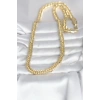 HEYF CM 14K Gold Renk Kalın Zincir Model 60 cm Kadın Kolye