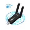 HEYF Dual Band Ac1200 Usb 3.0 Adaptör Kablosuz Wifi Yükseltici