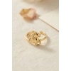 HEYF Gold Renk Kedi Tasarım Pirinç Kadın Yüzük