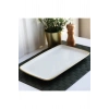 heyf Beyaz Gold Detaylı 33cm Servis Meze Tabağı
