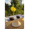 heyf Spring Time 28cm Ayaklı Çikolata Tabağı