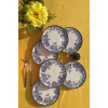 heyf Spring Time 6lı Pasta Tabağı 20cm