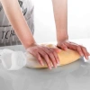 heyf HEYF® Orta Hamur Torbası Silikon Şeffaf Hamur Yoğurma Torbası Ekmek Makarna Mantı  Hamuru Kolay Yo