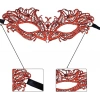 HEYF Kırmızı Dantel Masquerade Maskesi 5 No