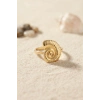 HEYF Nautilus Tasarım Gold Renk Kadın Yüzük