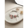 HEYF Pembe Kelebek Charmlı Bileklik